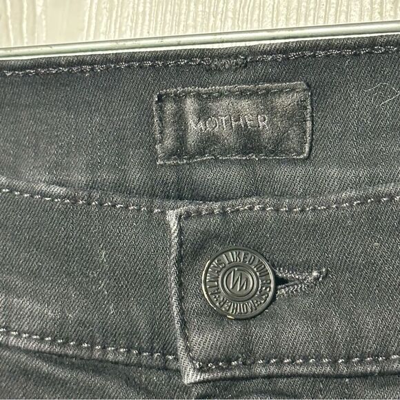 MOTHER The Stunner Zip Ankle Step Fray in Not Guilty Size 27 - Picture 4 of 8